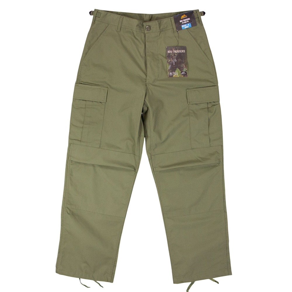 Helikon-Tex BDU Ripstop Tactical‎ Military Mens 32x32 Green Cargo Pants NWT